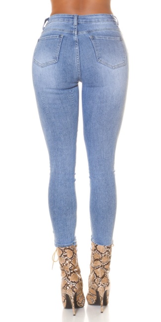 Musthave Highwaist Jeans with Push-Up effect Blue